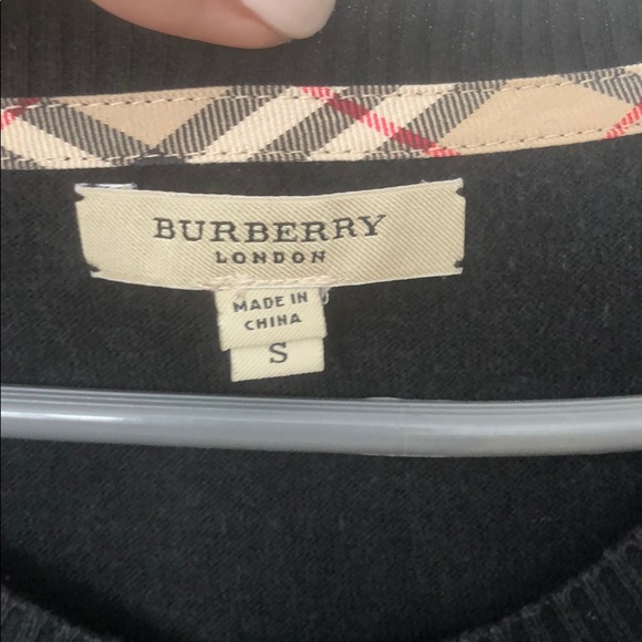 BURBERRY SILK/COTTON SWEATER SMALL - Picture 3 of 7